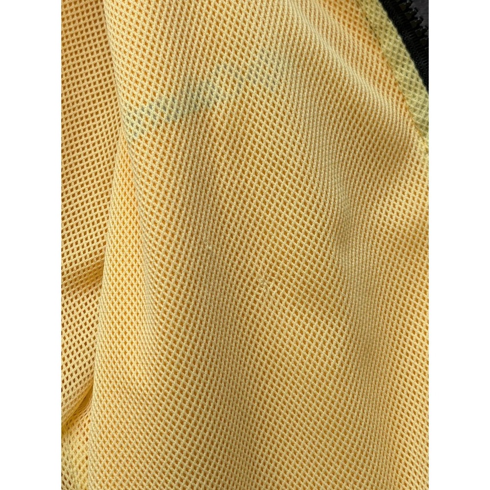 Vtg Columbia Yellow Fleece Jacket Full Zip Made in the USA Tech Interchange XLP - Picture 13 of 13